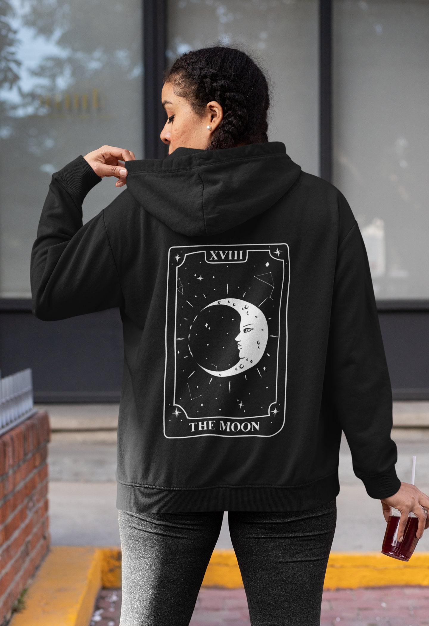 Witch Hoodie Goth Hoodie Tarot Shirt Grunge Hoodie Gothic - Etsy Canada