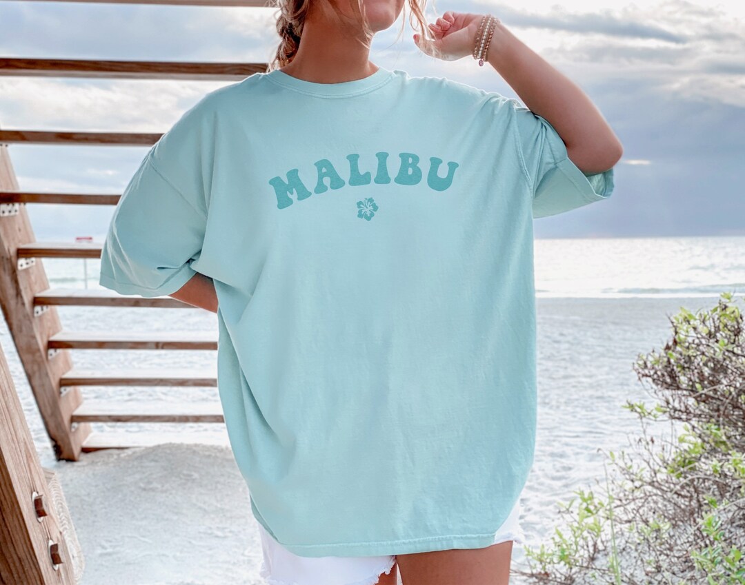 Malibu Shirt VSCO Shirt Coconut Girl Preppy Clothes Los - Etsy