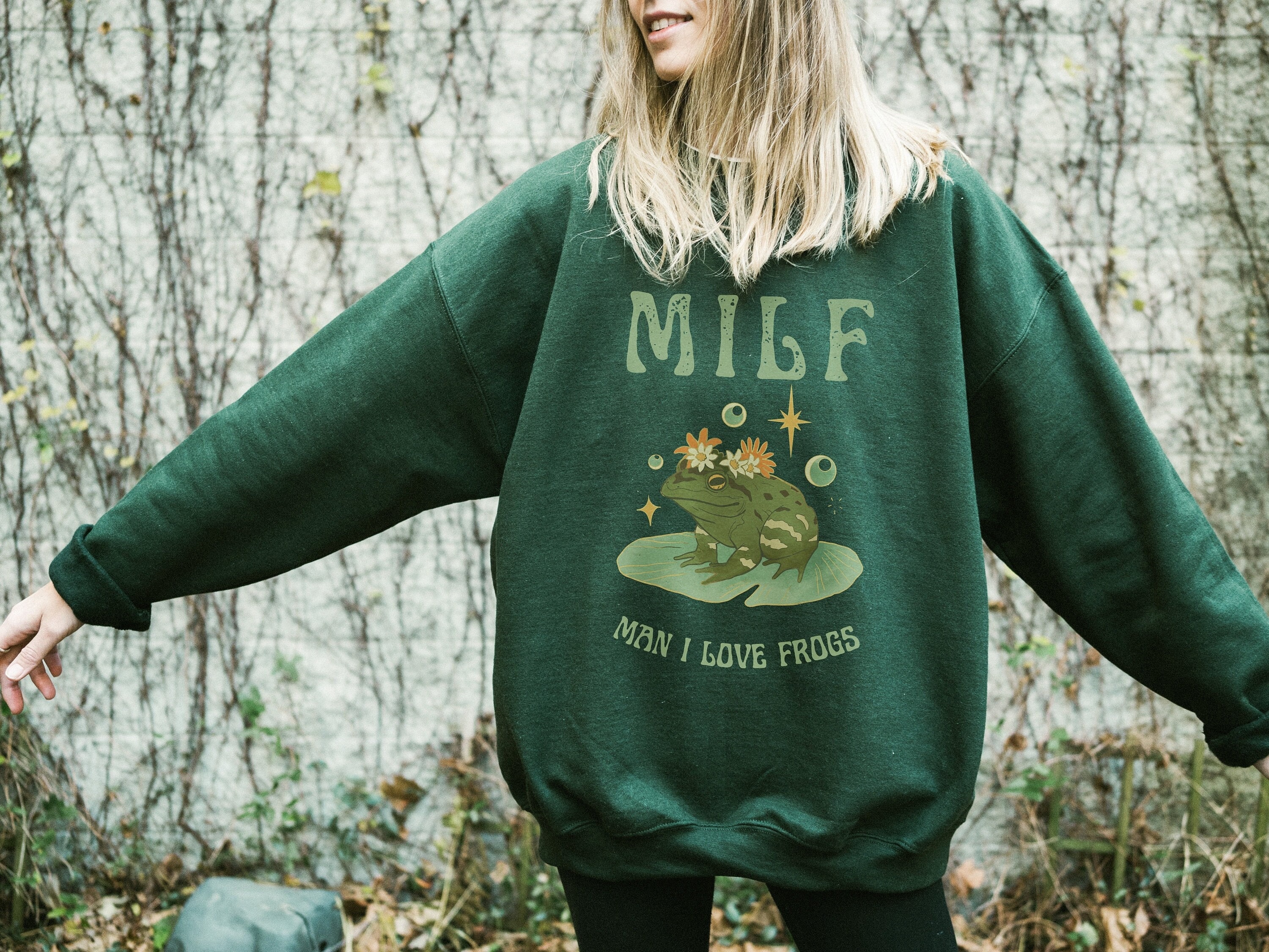 Frog Sweater - Etsy