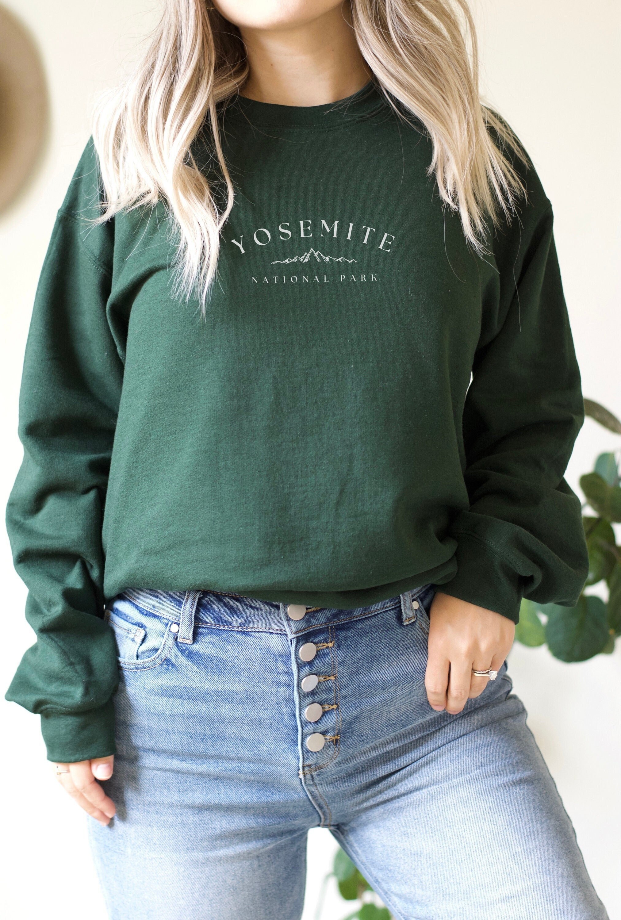 Park Sweatshirt Yosemite Crewneck - Etsy