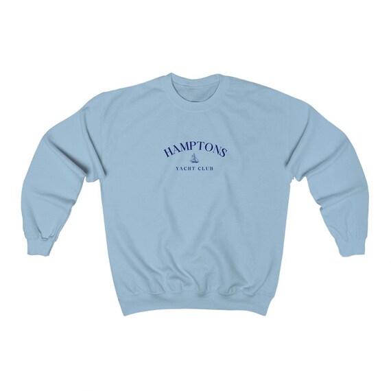 Preppy Sweatshirt Preppy Clothes Vsco Sweatshirt Yacht Club Sweatshirt Hamptons Sweatshirt New York Sweatshirt Y2K Sweatshirt Trendy Crewnec