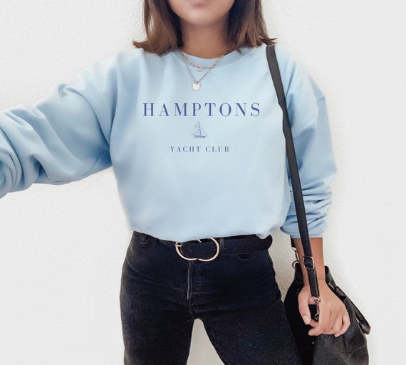 Preppy Sweatshirt Hamptons Sweatshirt 