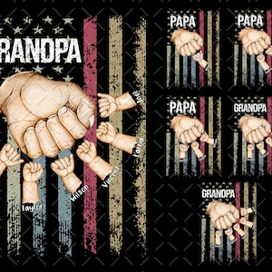 Grandpa Png, Fathers Day Png, Grandpa Fist Bump Grandchild Names, Fist Bump Grandpa Png, Grandpa Birthday Png, Grandpa Fathers Day, Papa Png