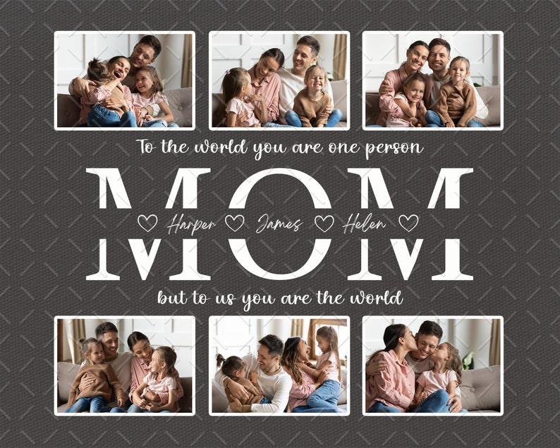 Mom Photo Png, Mommy Daughter Collage Png, Mothers Day Photo Png, Mother’s Day Png, Mom Photo Collage Png, Mom Birthday Png, PNG File image 3