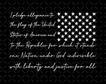 USA Flag with Pledge of Allegiance Png, America Flag Png, 4Th Of July Flag Png, Usa Flag Png , Merica Png, 4th of July Png, Patriotic Png