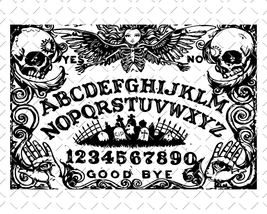 Buy Ouija Board Png, Ouija Board Design Png, Ouija Occult Symbol Png ...