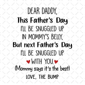 New Daddy Png, Daddy to be Png, Expecting Dad Png, First Time Dad Png, New Dad Gift From Baby, 1st Father Day Png, Baby Bump Png, PNG File