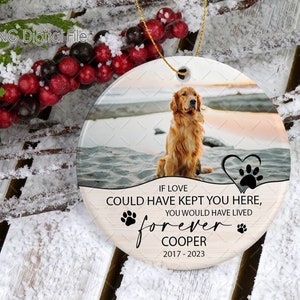 Dog Memorial Ornament PNG Sublimation, Dog Christmas Ornament Png, Dog Memorial Ornament Png, Dog Photo Ornament Png, Pet Memorial Christmas