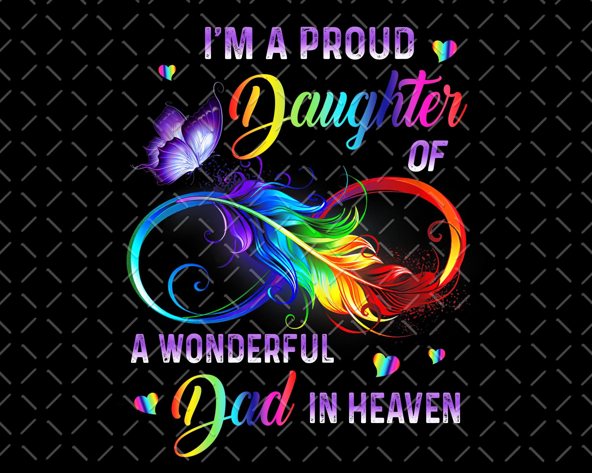 Father Daughter Png, Dad Memorial Png, Loss of Dad Png, Dad and Daughter Png, Memorial Png, Memorial Png, Sympathy Gifts, Digital File