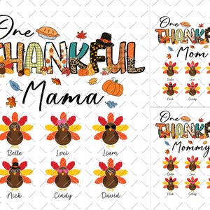 Thankful Mama Png, Thanksgiving Mama Turkey Png, Turkey Mama Kidnames Png, Mama Turkey Png, Thanksgiving Png, Mama Thanksgiving Png