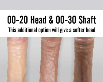 00-20 Soft Head & 00-30 Firmer Shaft option