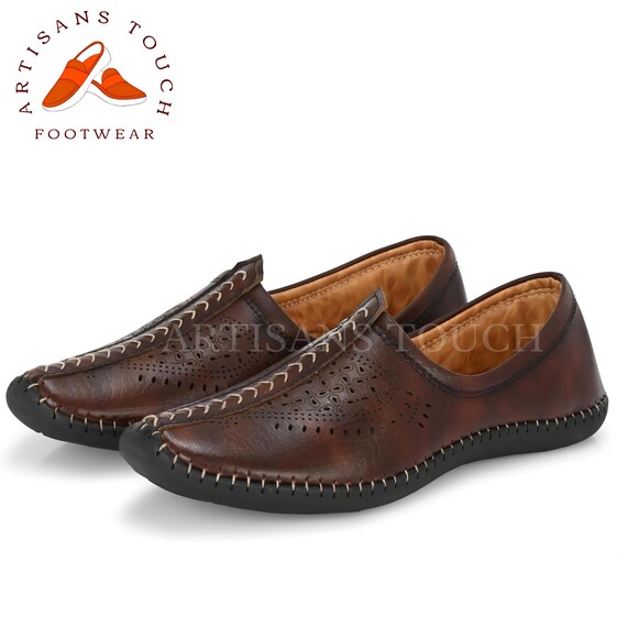 Calzature Mocassini Particolari Uomo Mocassini Slip-on Etnici Da