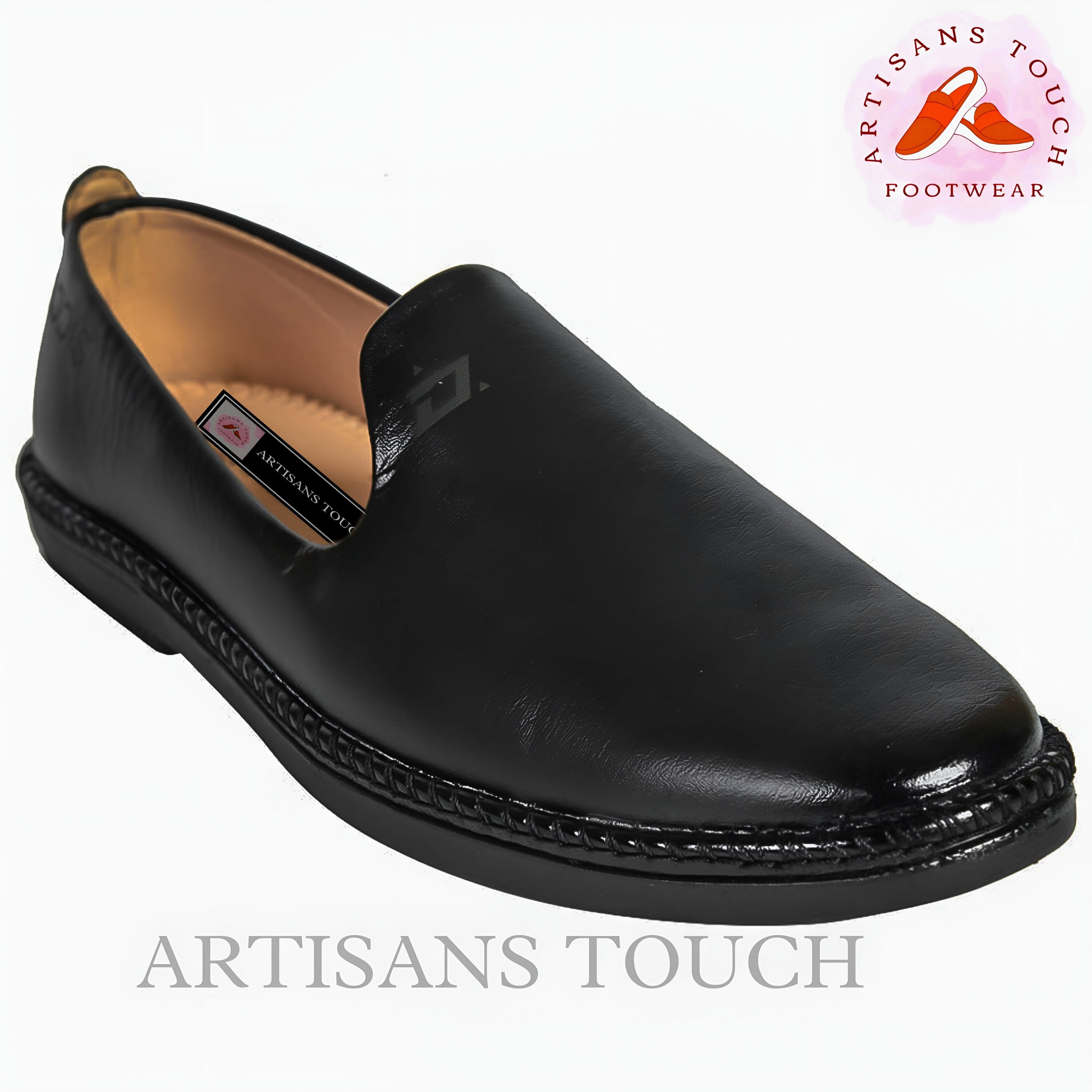Handmade Punjabi Mojari Shoes: Men display picture 1