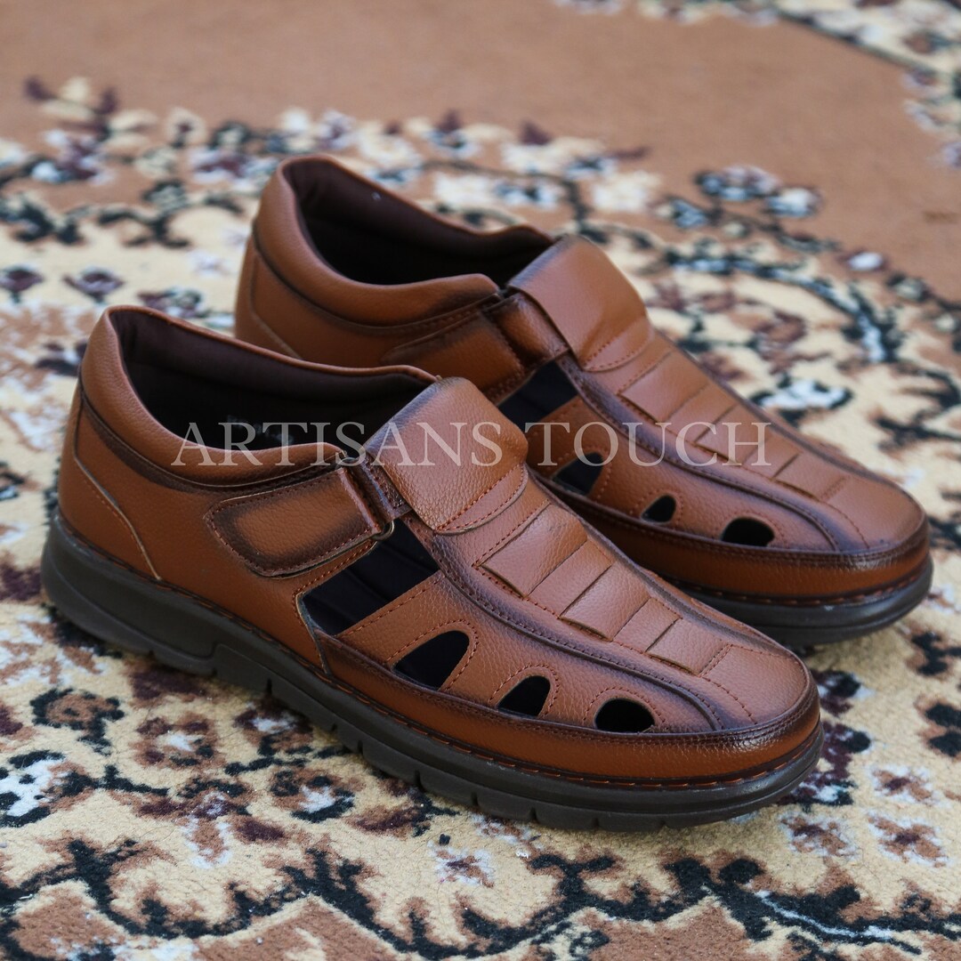 Fashion Simple Men's Mesh Casual Sandals