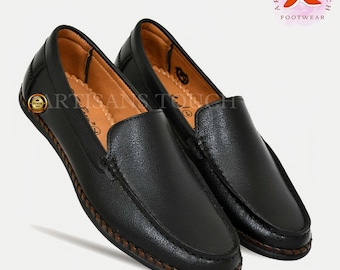 Handgemaakte leren loafers: stijlvolle instappers