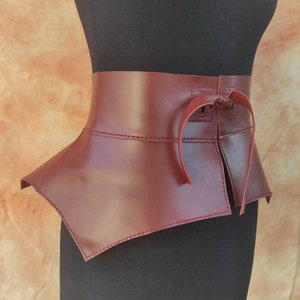 PDF pattern Peplum belt, Wide waist belt Pattern PDF, Waist cincher pattern, Wide leather belt, Corset, size 115-120cm/45inch