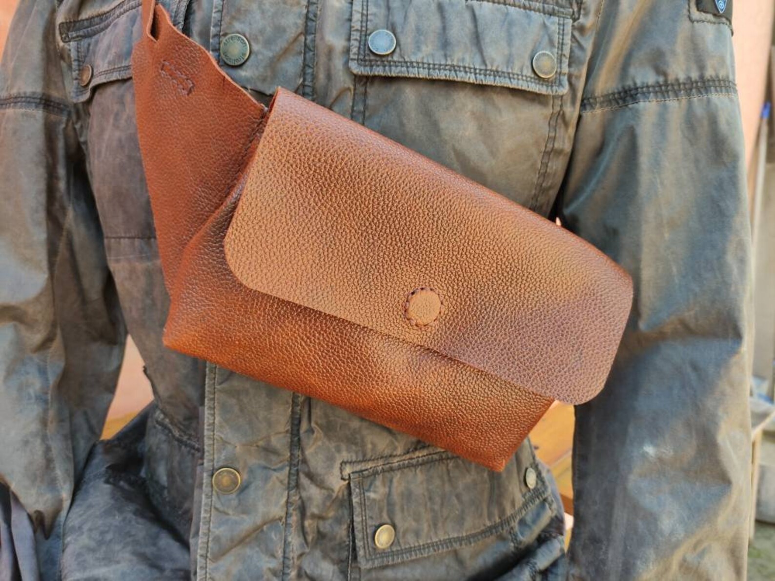 PDF Belt Bag Fanny Pack Leather Pattern PDF Leather Craft Etsy