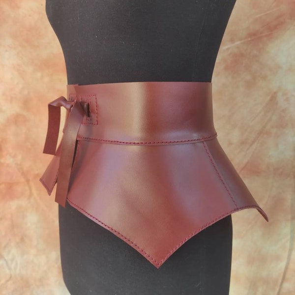 PDF pattern Peplum belt, Wide waist belt Pattern PDF, Waist cincher pattern, Wide leather belt, Leather belt, Corset, size 95cm - 37inch