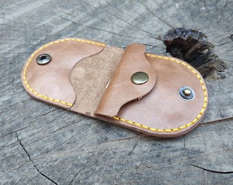 Sac à main en cuir DIY, modèle PDF de porte-monnaie + VIDÉO, tutoriel de modèle, Every Day Carry