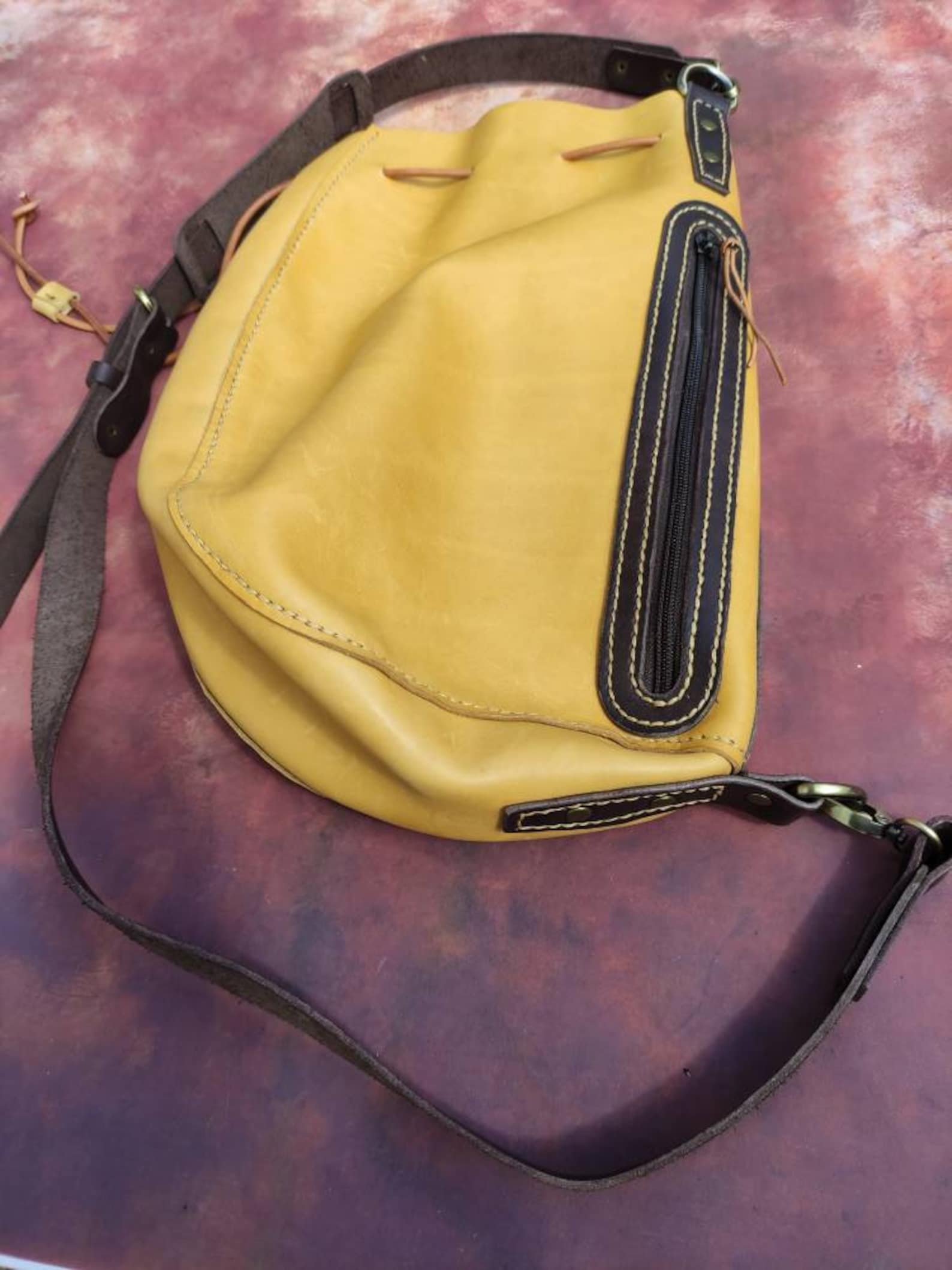 PDF Sling bag leather pattern PDF Leather Craft Fashion Chest Etsy