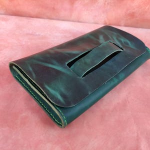 Leather Clutch PDF Pattern, tutorial video,  PDF PATTERN