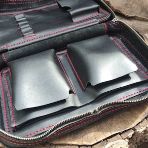 PDF pattern Video tutorial Leather Padfolio Business Leather Portfolio Professional Organizer Gift for Men Women Easy to Carry Zip Closure