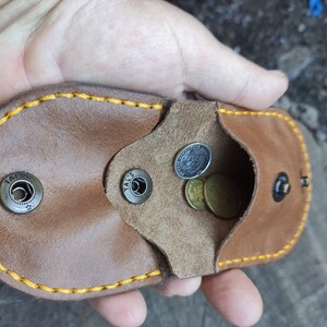 DIY Leather Purse, Coin Purse PDF Pattern + VIDEO, Pattern Tutorial ...