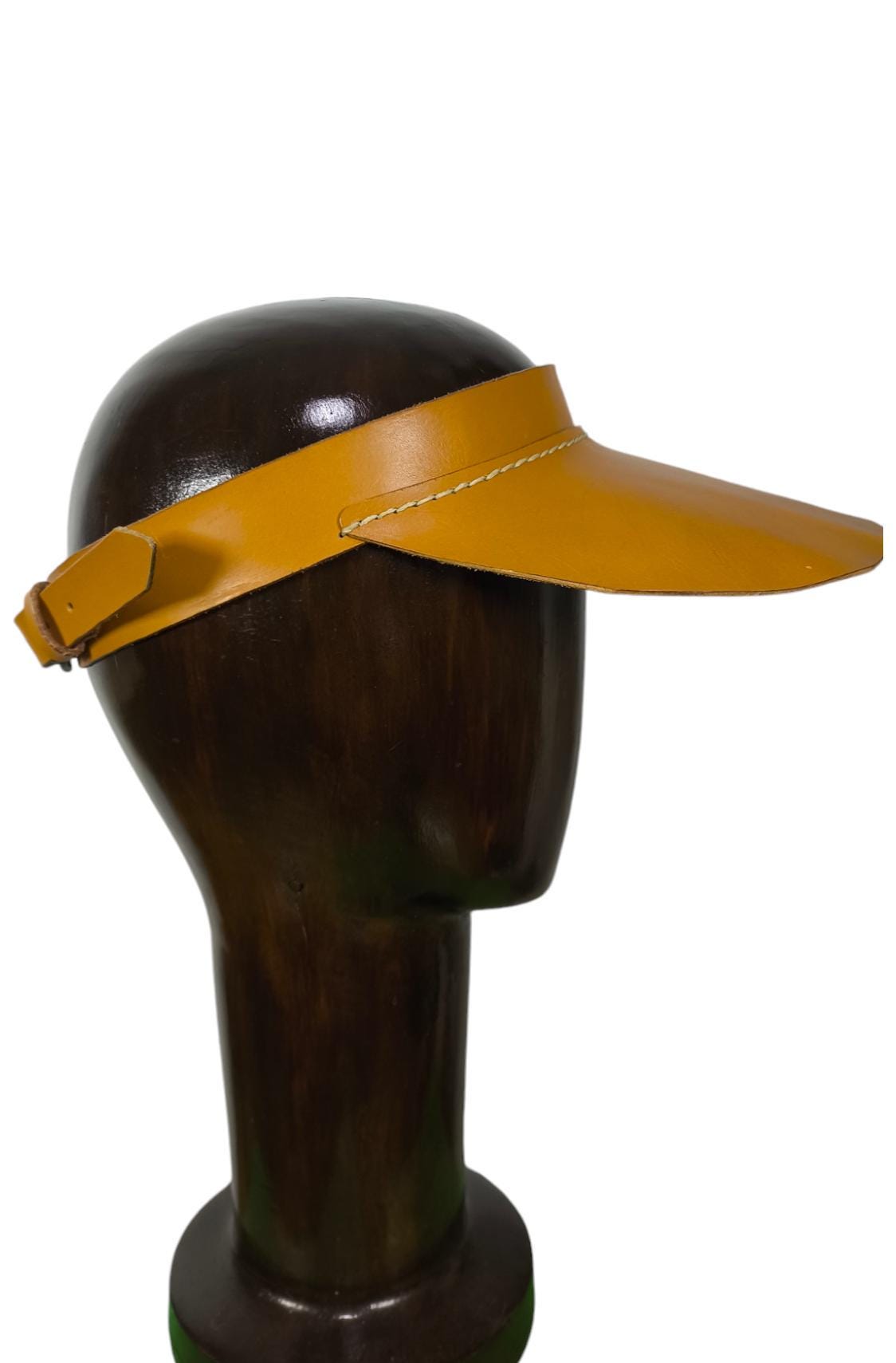 Tooled Leather Visor - Etsy display picture 2