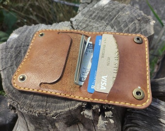 Portefeuille à deux volets en cuir avec motif + vidéo, Portefeuille PDF, Motif de portefeuille PDF, Modèle de portefeuille, Motif en cuir, Cuir fait main, Modèle numérique