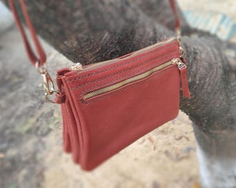 Ladies Purse Pattern, Bag Pattern shoulder bag , Leather DIY, Pdf Download, Leather Purse, Video Tutorial