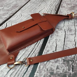 PDF Leather Holster Bag Video, Leather Craft Fashion Shoulder Holster ...
