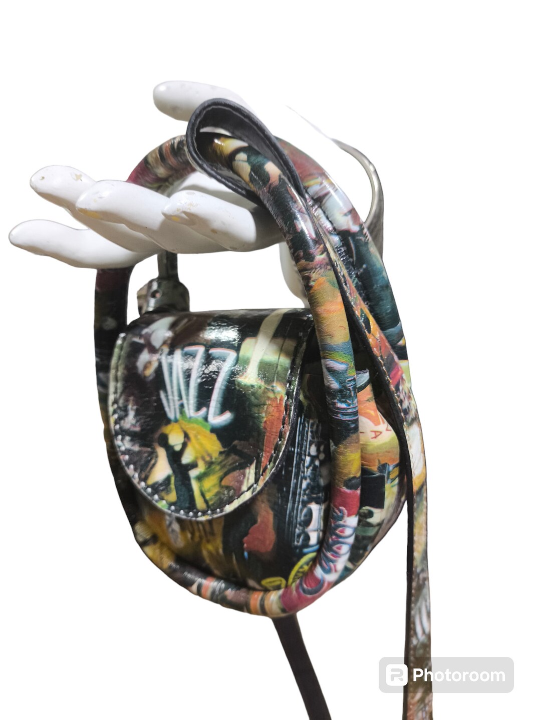 Print Pattern Trumpet Crossbody bags
