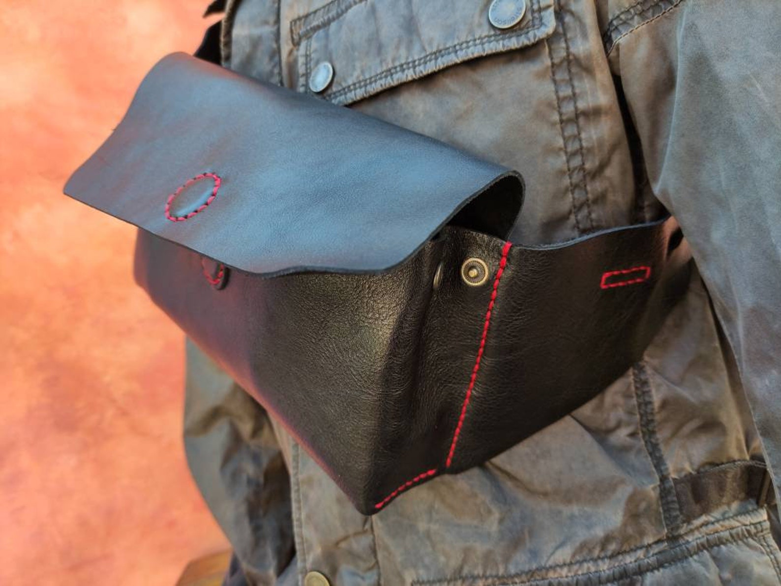 PDF Belt Bag Fanny Pack Leather Pattern PDF Leather Craft Etsy