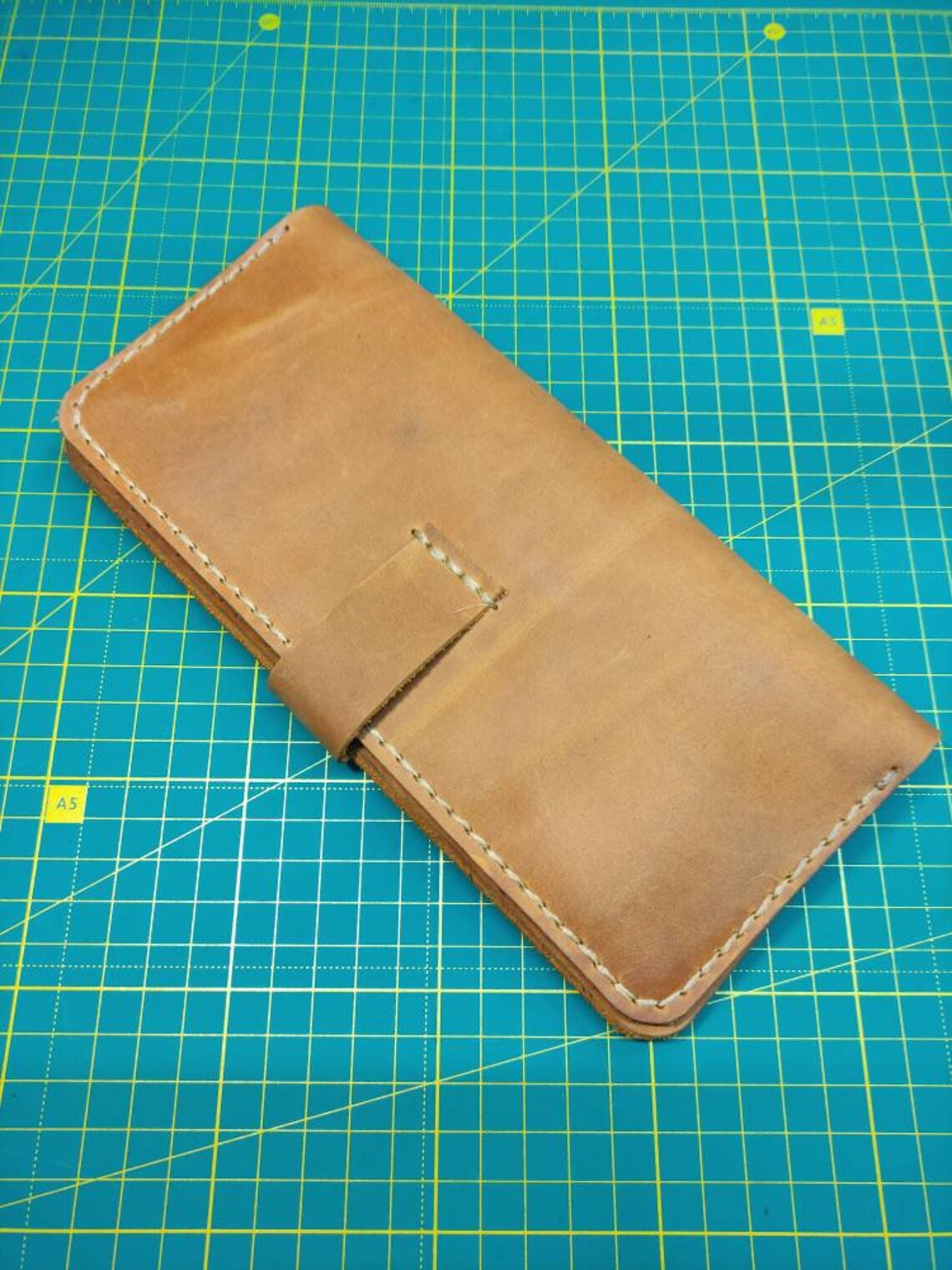 DIY Leather Long Wallet Kit DIY Leather Wallet Kit DIY Etsy