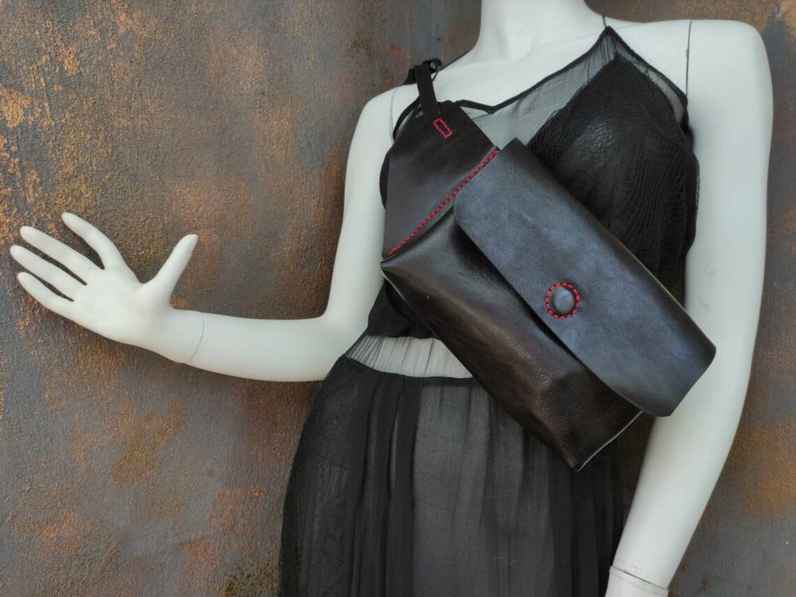 PDF Belt Bag Fanny Pack Leather Pattern PDF Leather Craft Etsy