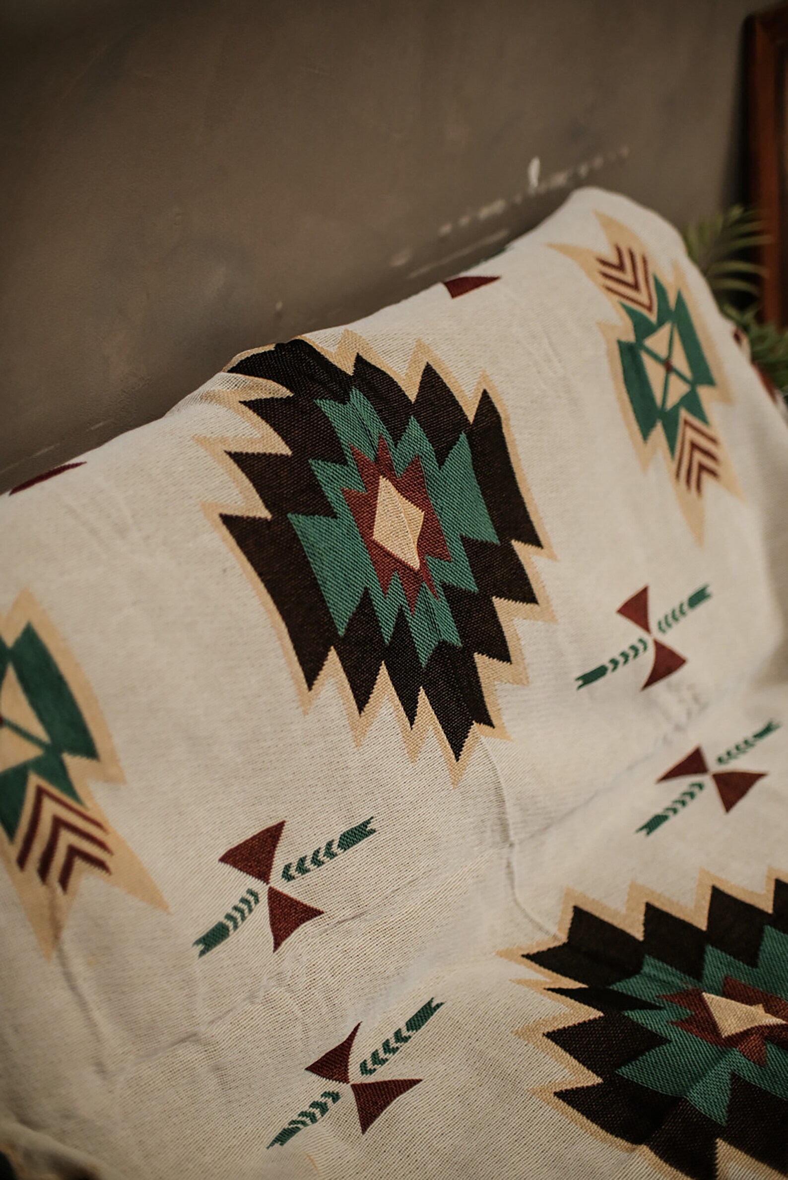 Luxury Aztec Throw Soft Aztec Blanket Cozy Nap Throw Etsy