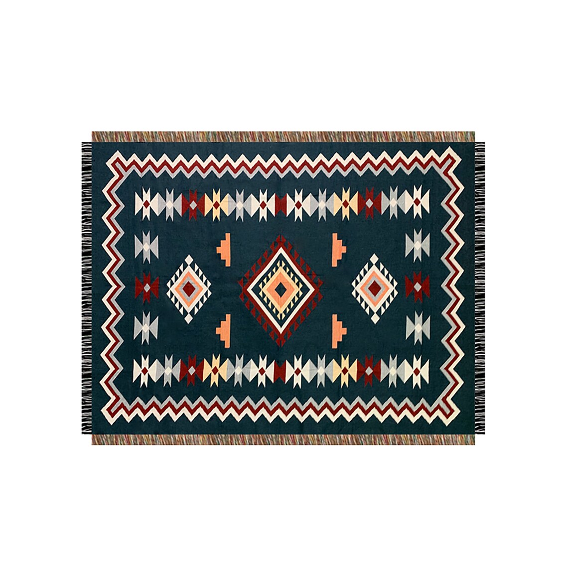 Luxury Aztec Throw Soft Aztec Blanket Cozy Nap Throw Etsy