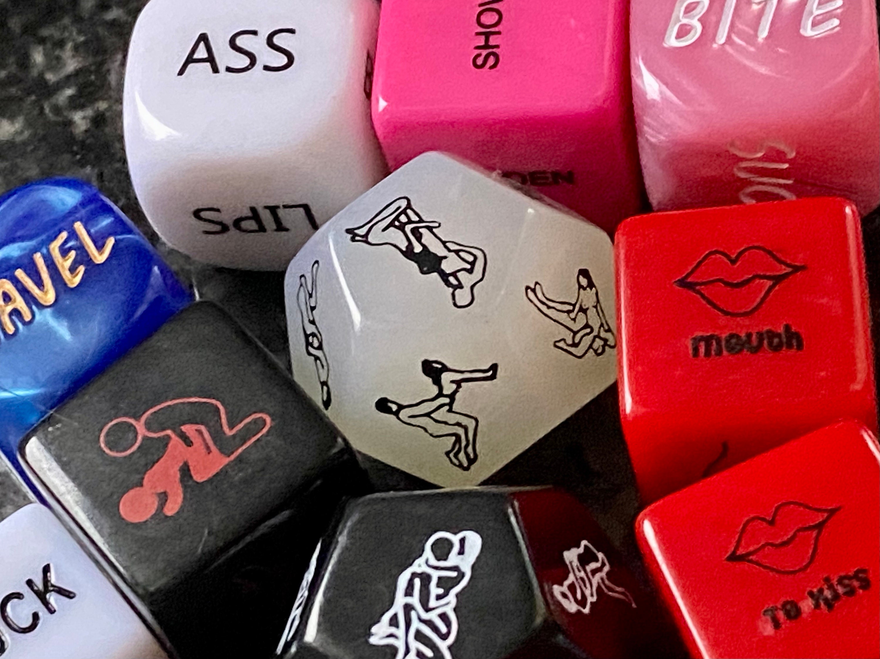 Collection of 10 Spicy Dice adult Sex Games several Different Sets  