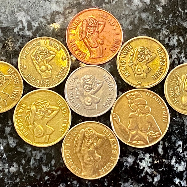 Heads or Tails Decision Token Etsy Sweden