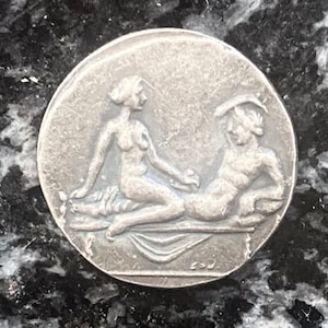 Ancient Roman Empire Spintria Antique Caligula Brothel Coins - Multiple Position Tokens Available