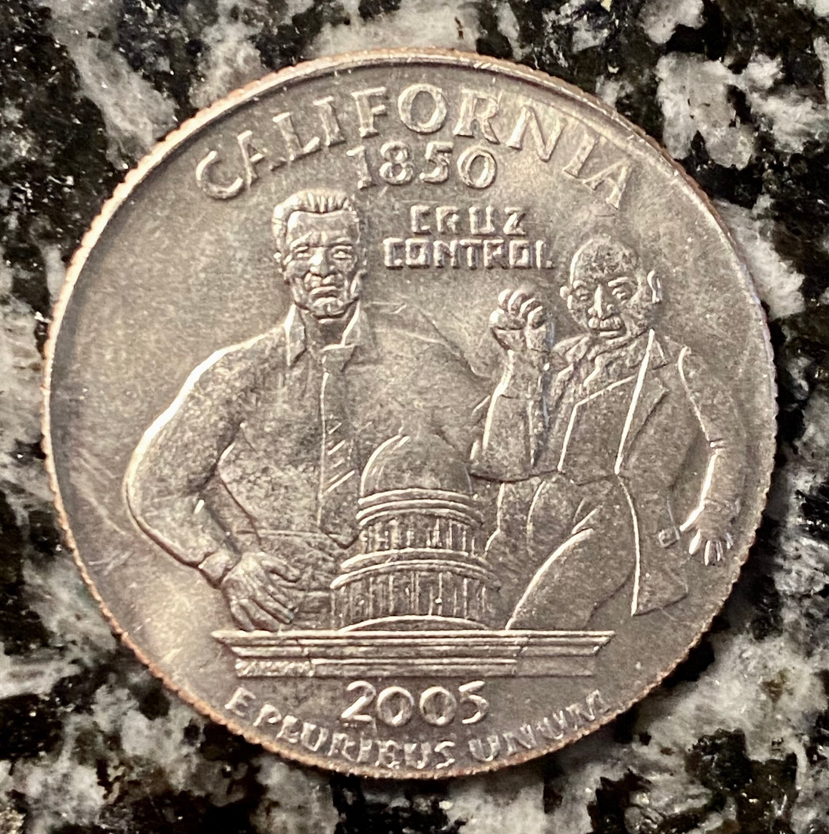 Parody close Quarter Featuring President Bill Clinton smoking Cigar