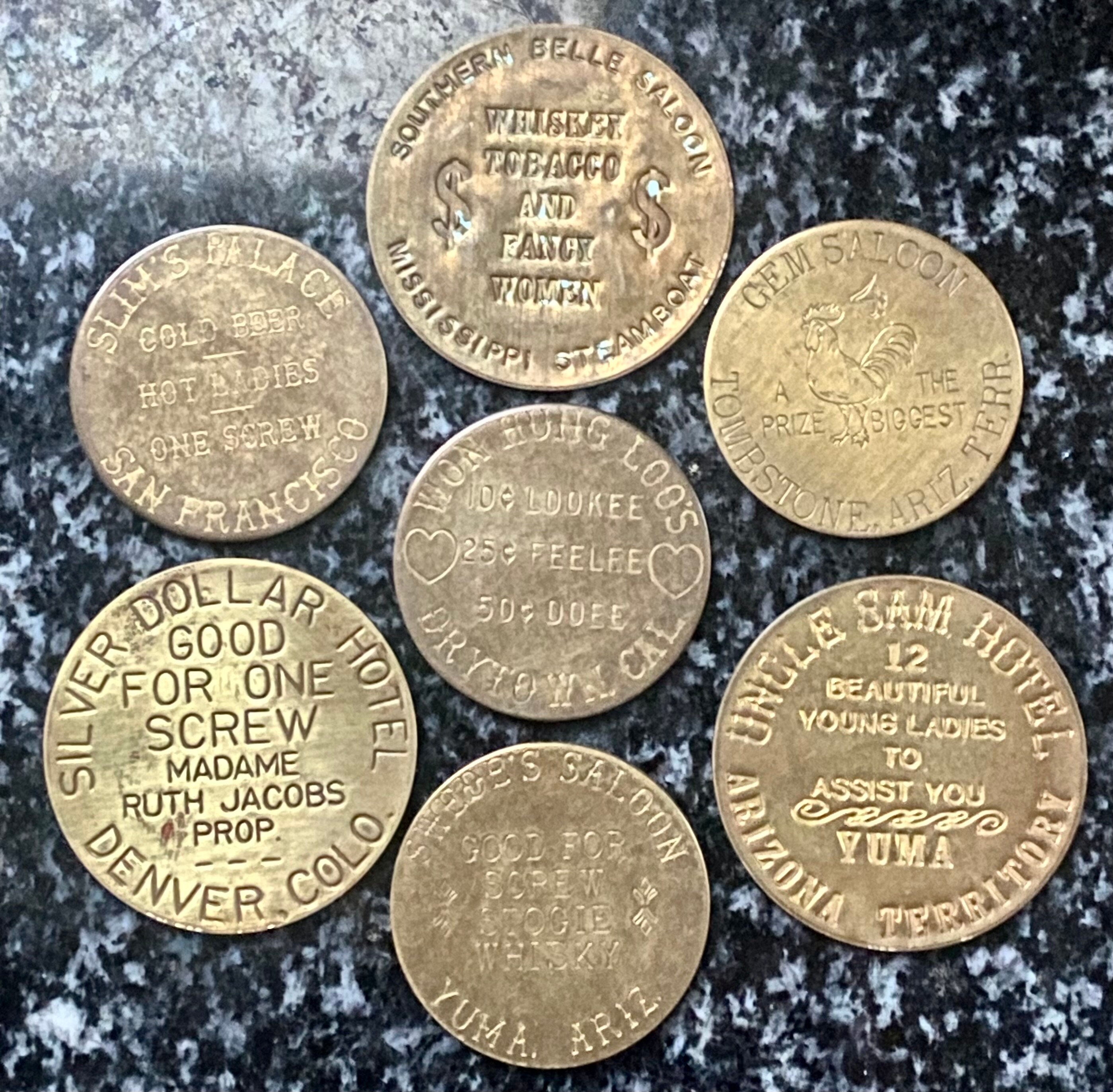 Prostitute Tokens - Etsy