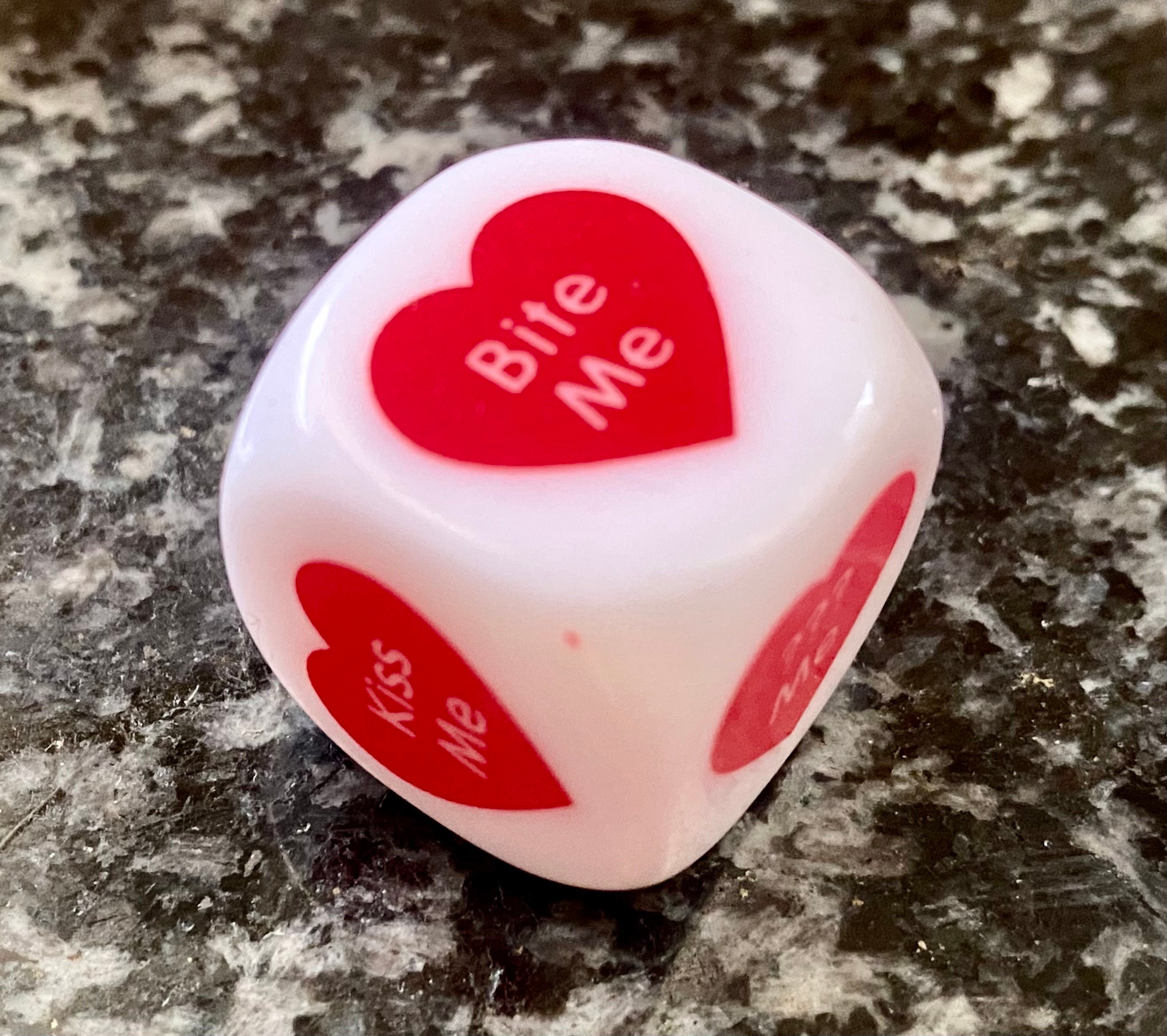 Set of 7 Different Spicy Dice Adult Sex Games & Positions Drinking Game Glow in the Dark and