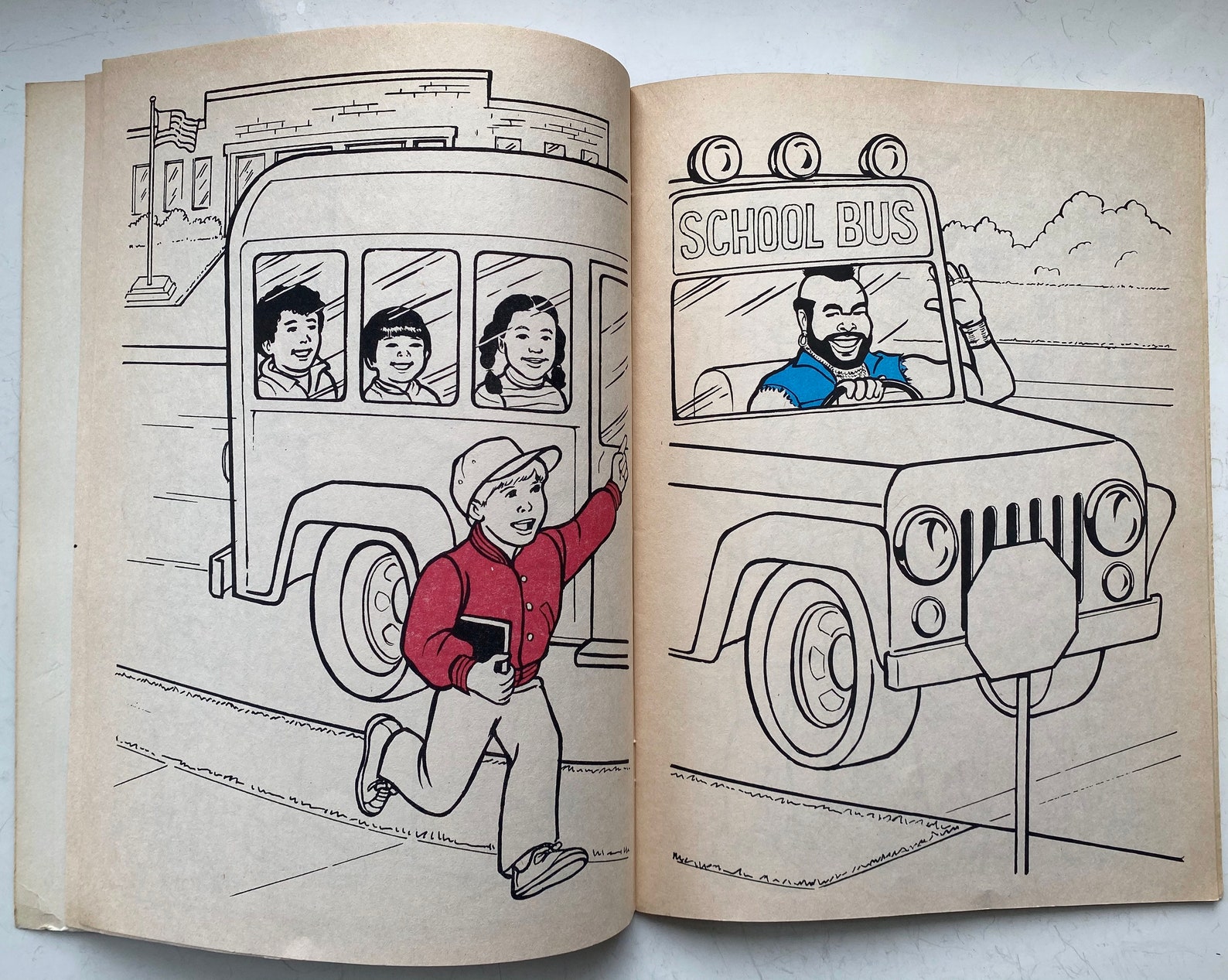 Genuine Vintage Mr. T Coloring and Activity Book. Unused With Stickers ...