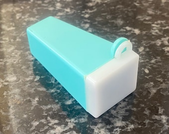 Vintage Peep Show Pin-up Viewer Nude Woman 1960s Adult Keychain 2 1/4