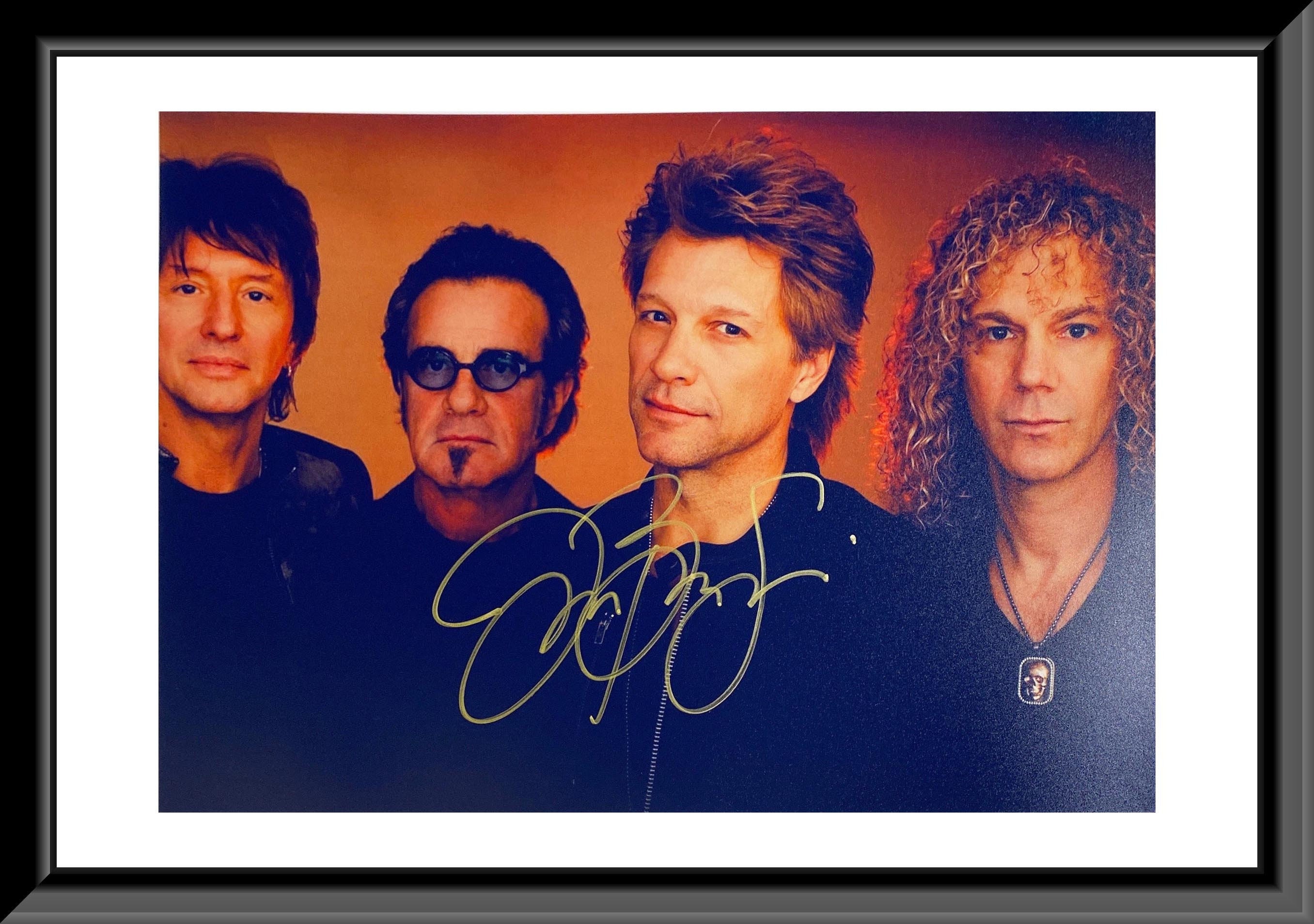 Bon Jovi Gifts Jon JON BON JOVI SIGNED AUTOGRAPH 8X10 PHOTO - ROCK