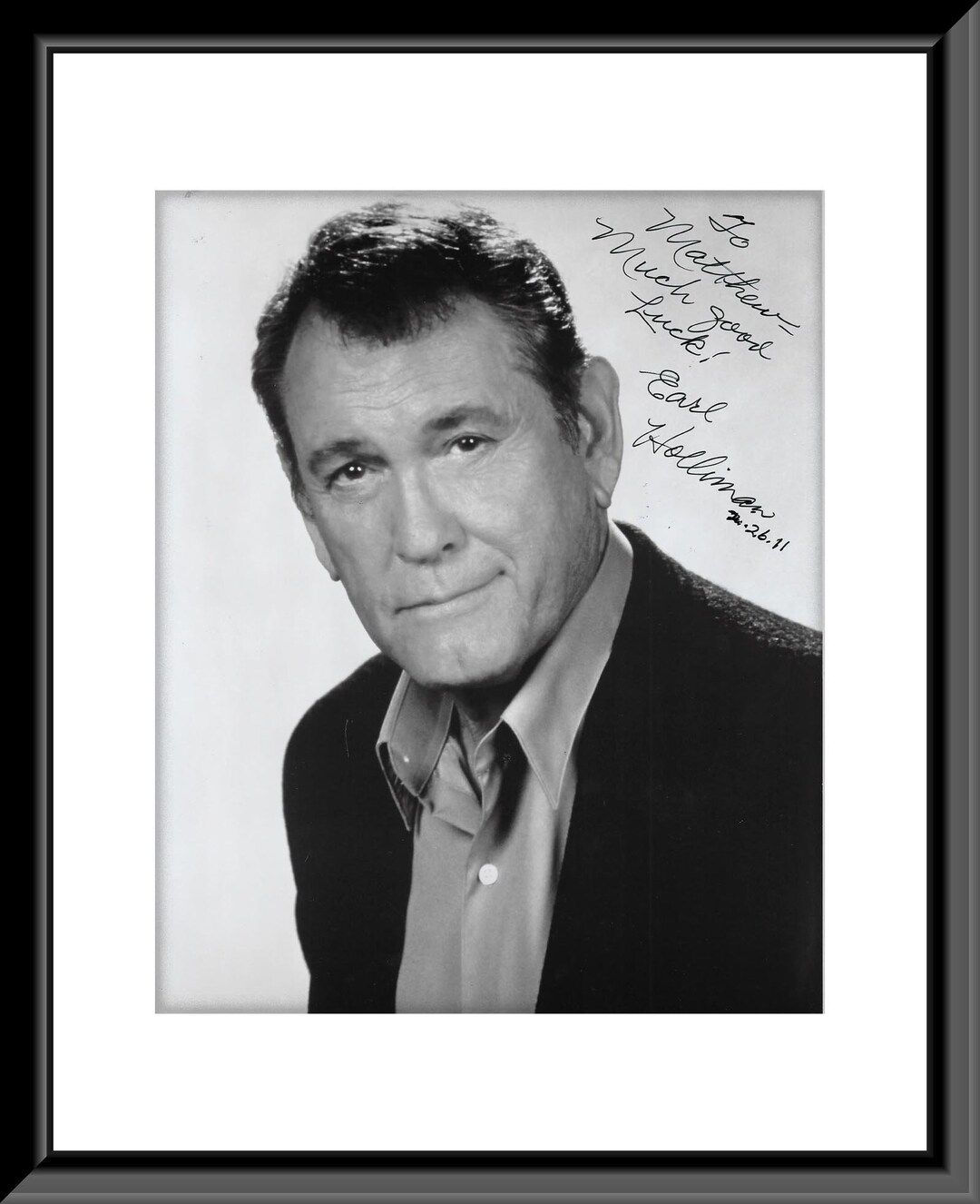 Earl Holliman Signed Photo - Etsy