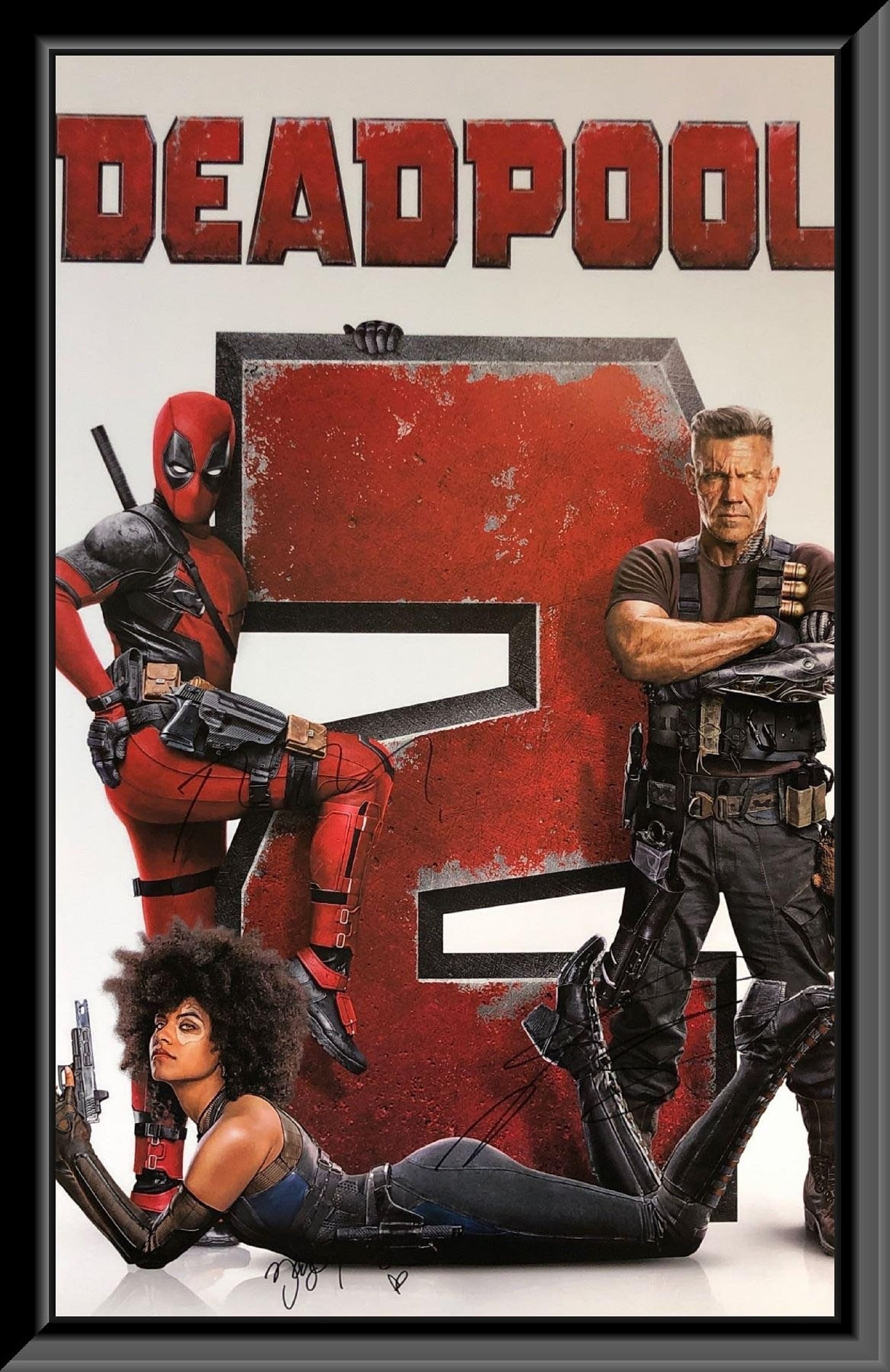 Deadpool 2 Movie Poster Ryan Reynolds Superhero 14x21 27x40 32x48 Art  Print #1