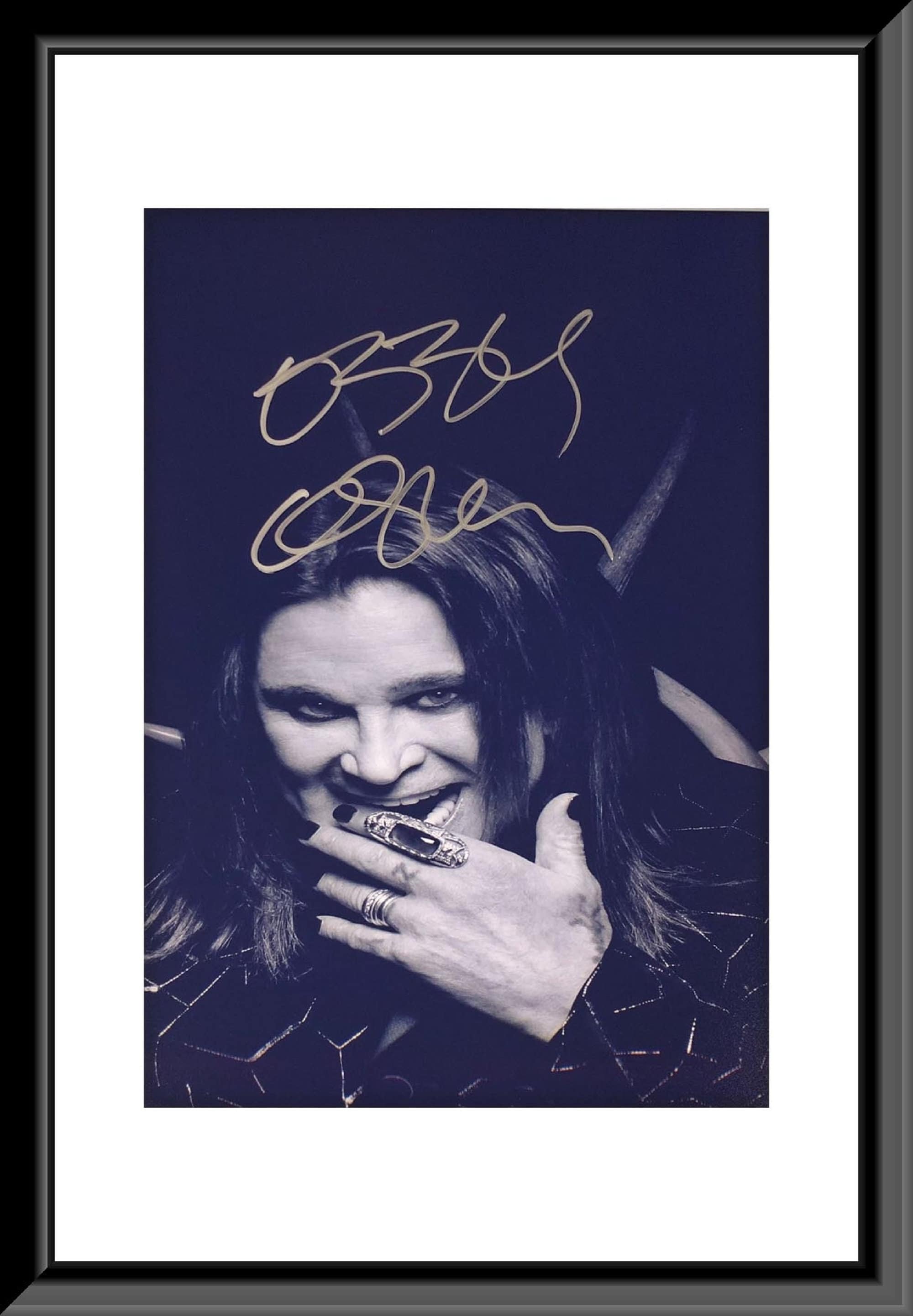 Ozzy Osbourne Signed Photo - Etsy