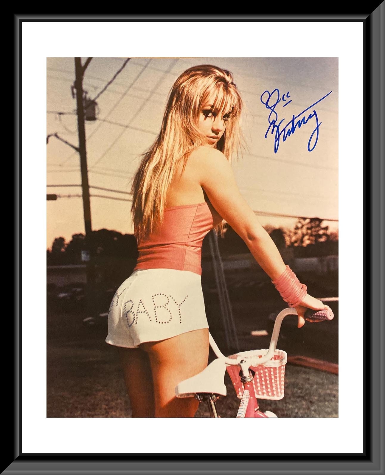 Britney Spears Signed Photo pic